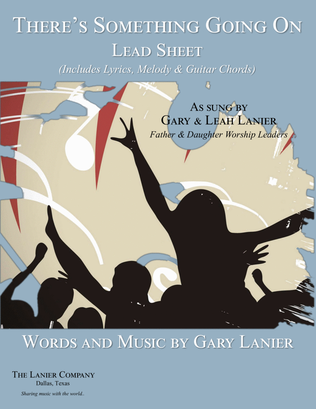 Book cover for THERE'S SOMETHING GOING ON, Praise Lead Sheet (Includes Melody, Lyrics & Chords)