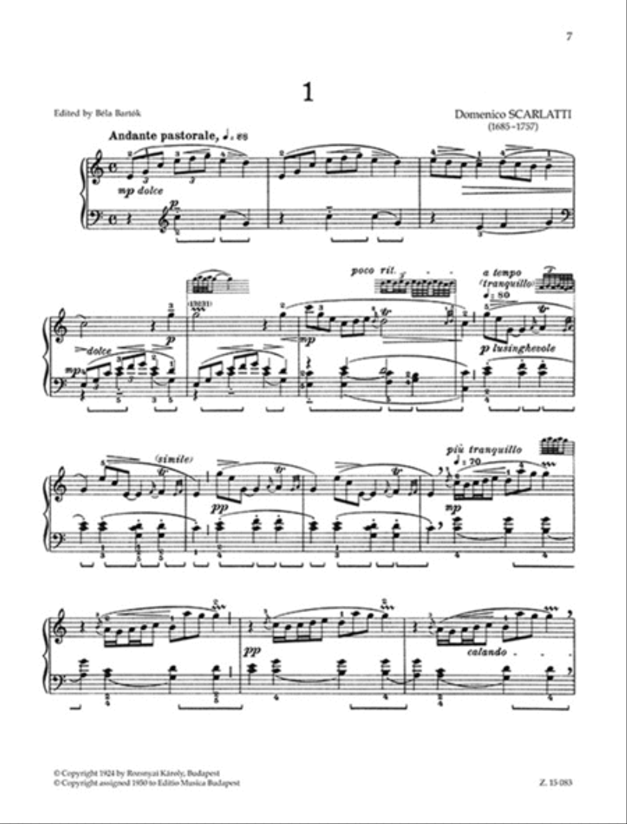 Selected Piano Pieces Piano Solo scores gallery preview page 2