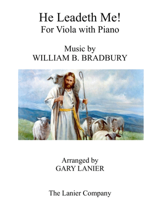 HE LEADETH ME (Duet – Viola & Piano with Score/Part)