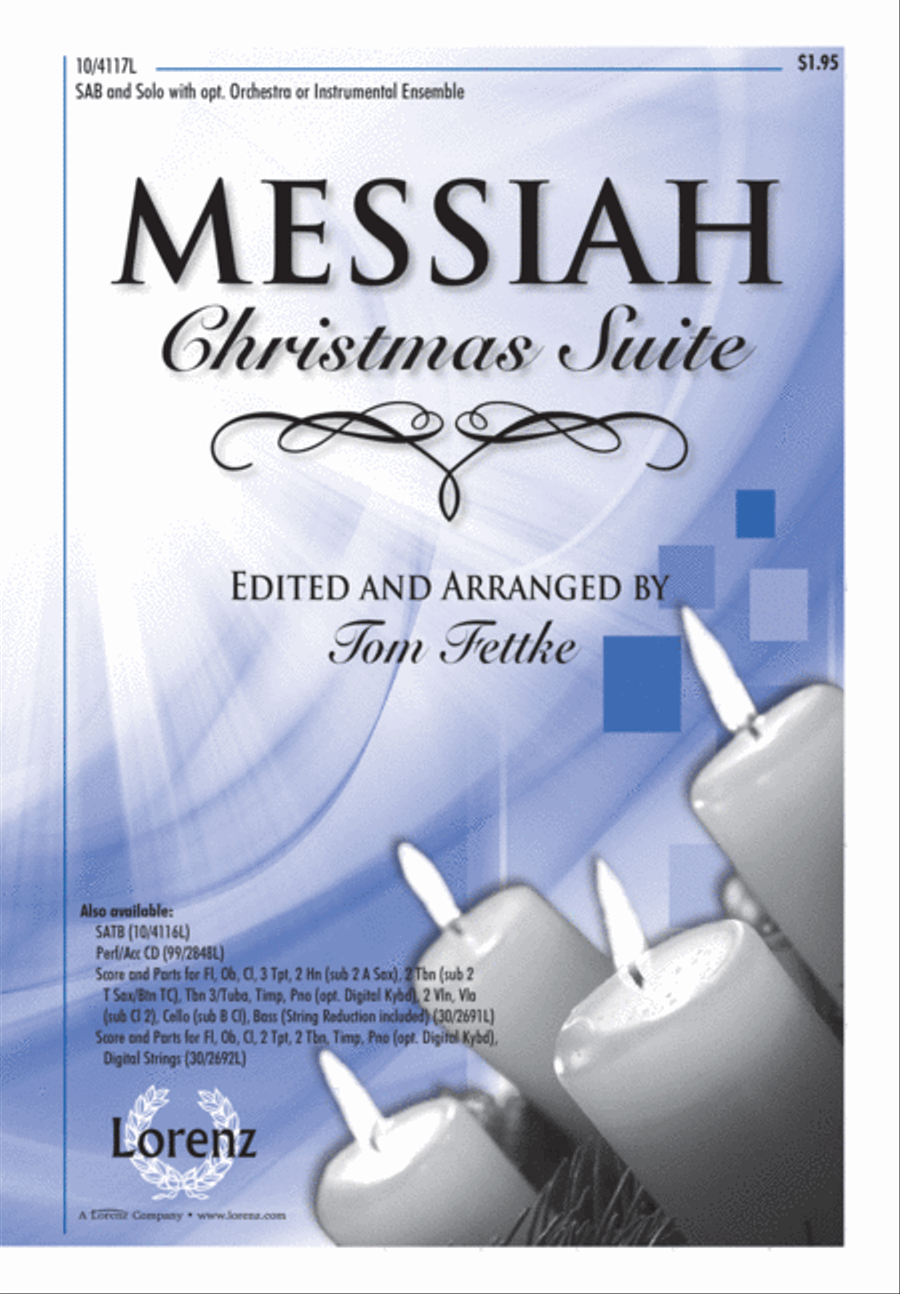 Messiah Christmas Suite 3-Part scores gallery preview page 2