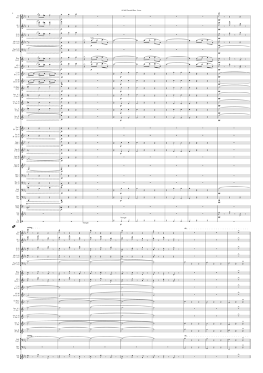 The Blue Danube The Blue Danube Concert Band scores gallery preview page 6