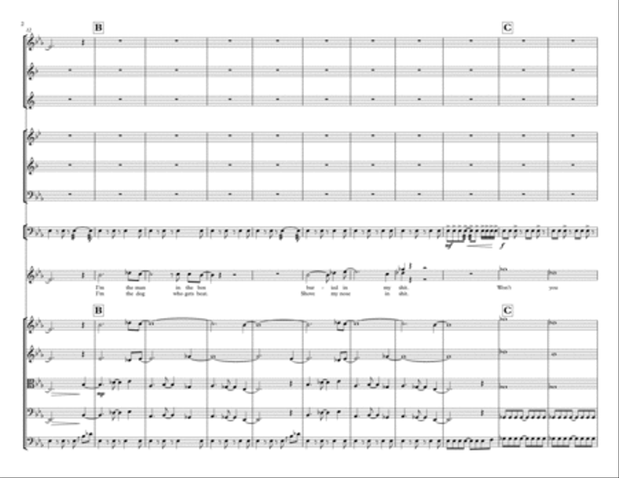 Man In The Box Small Ensemble scores gallery preview page 2