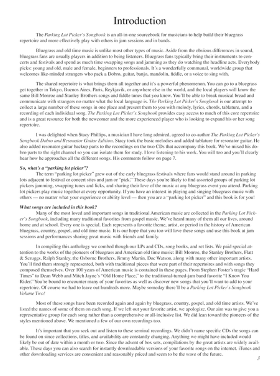 Parking Lot Picker's Songbook - Dobro Acoustic Guitar scores gallery preview page 5