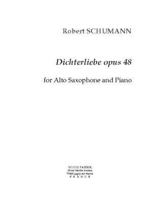 Book cover for Dichterliebe, Opus 48