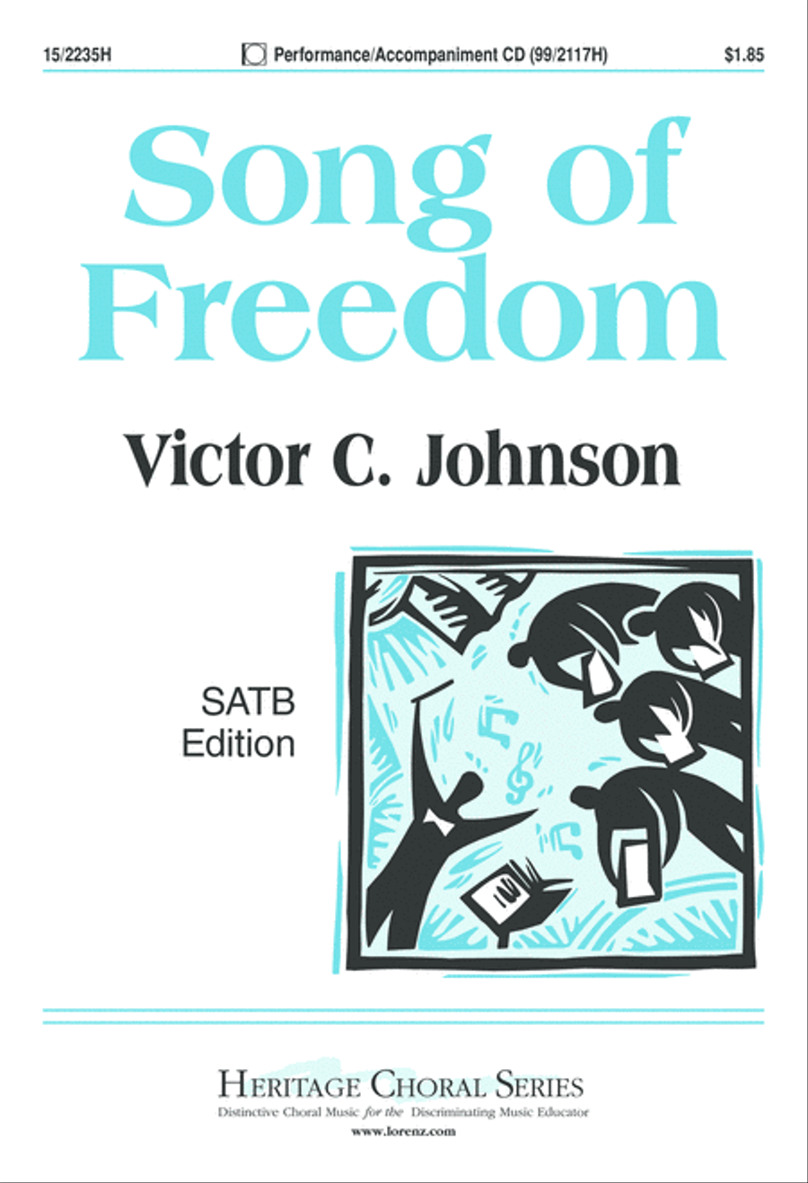 Song of Freedom 4-Part scores gallery preview page 2