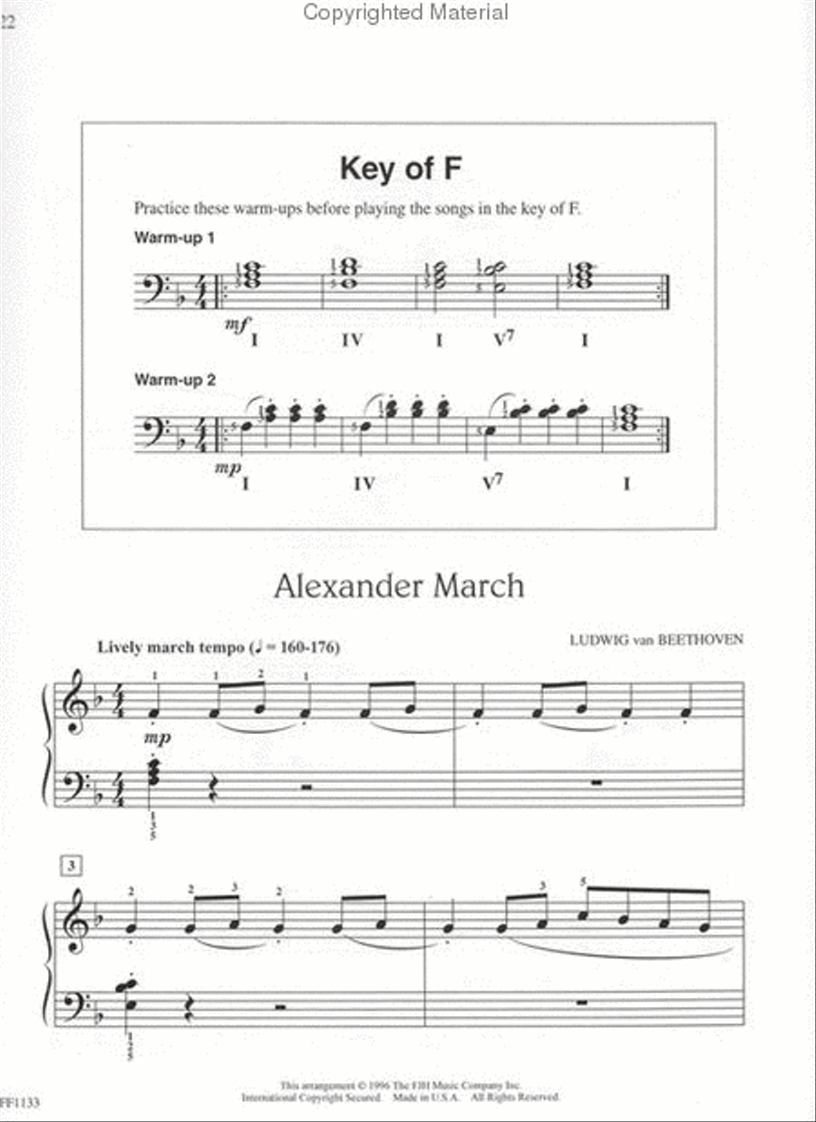 ChordTime® Piano Ragtime & Marches Voice scores gallery preview page 2