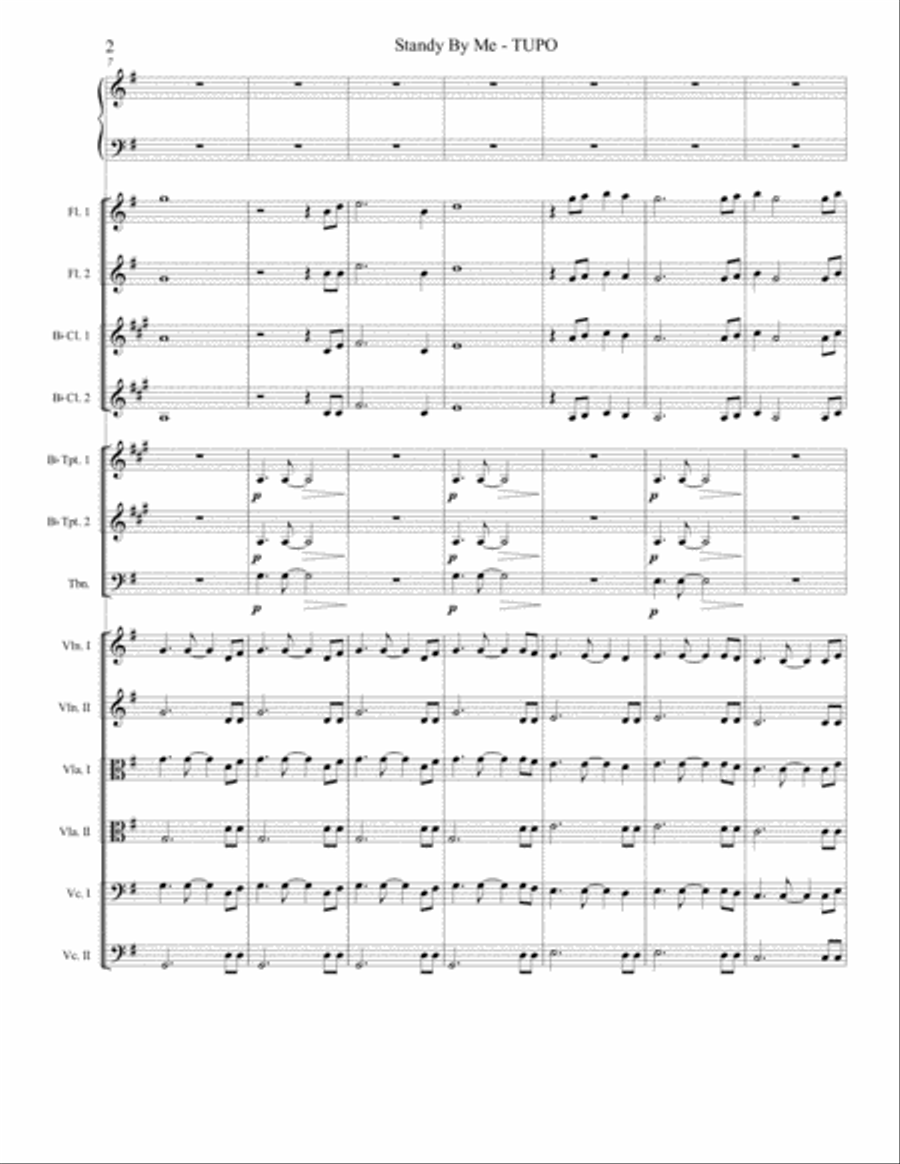 Stand By Me Stand By Me Large Ensemble scores gallery preview page 2