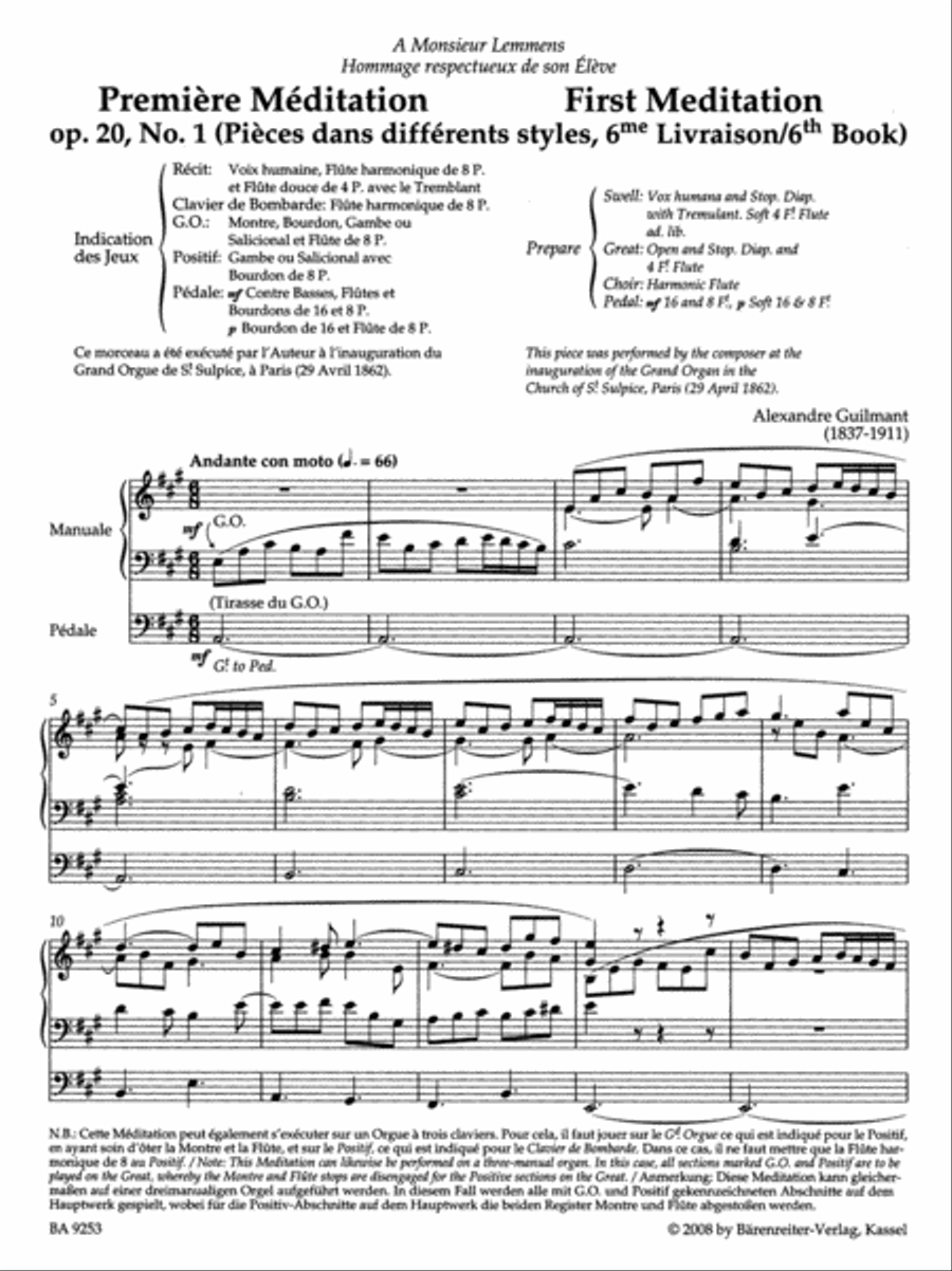 Konzert- und Charakterstuecke 2 Organ scores gallery preview page 2