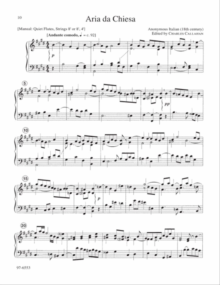 Preludes and Postludes for Manuals, Vol. 1 Organ scores gallery preview page 4