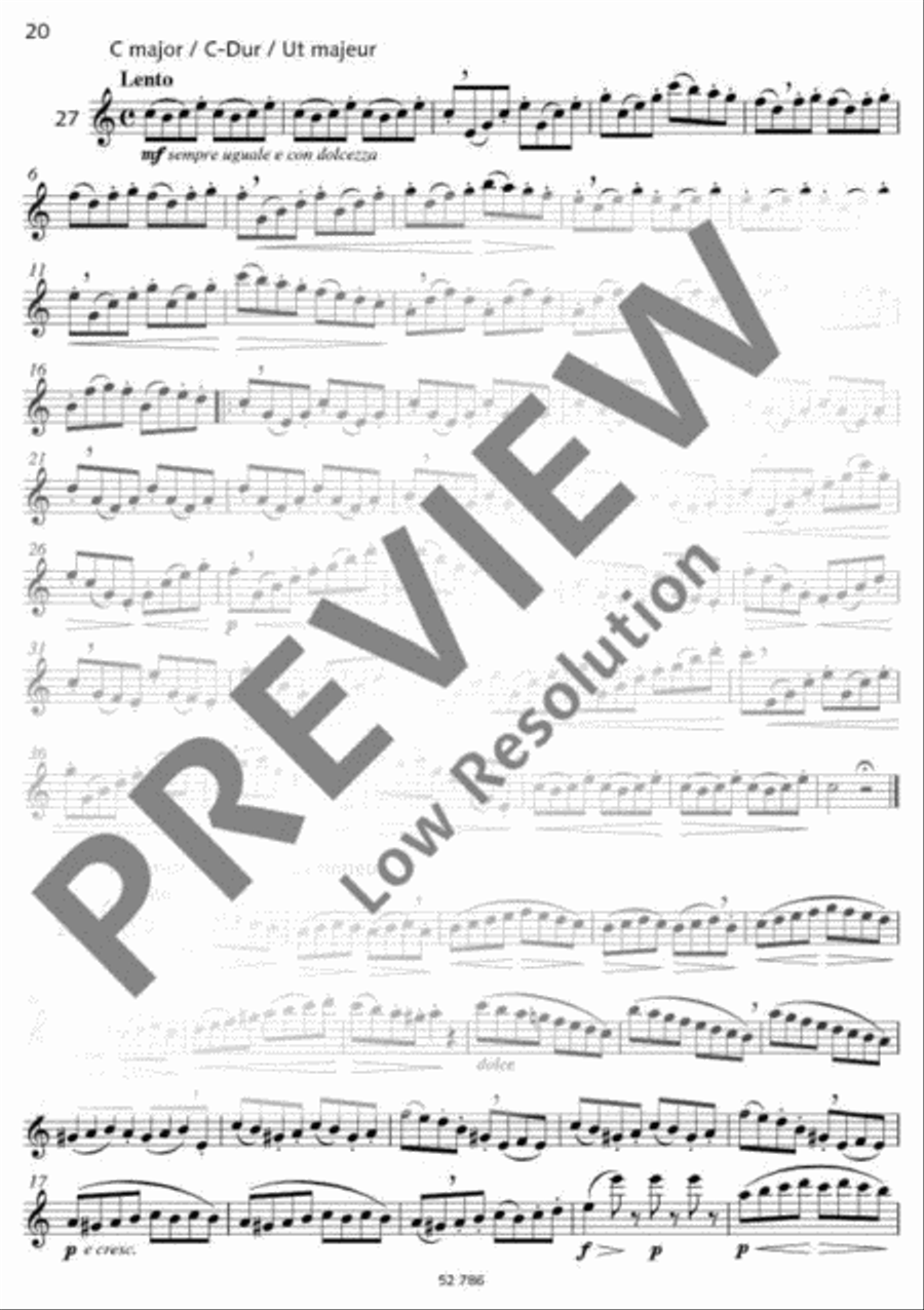 First Exercises Flute scores gallery preview page 21
