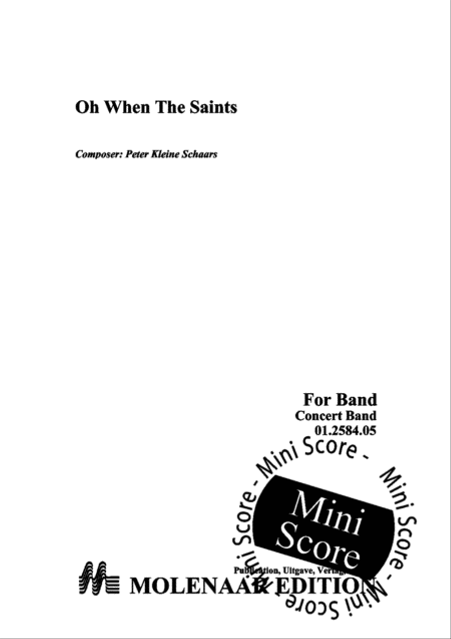 Oh When the Saints Mixed Choir scores gallery preview page 3