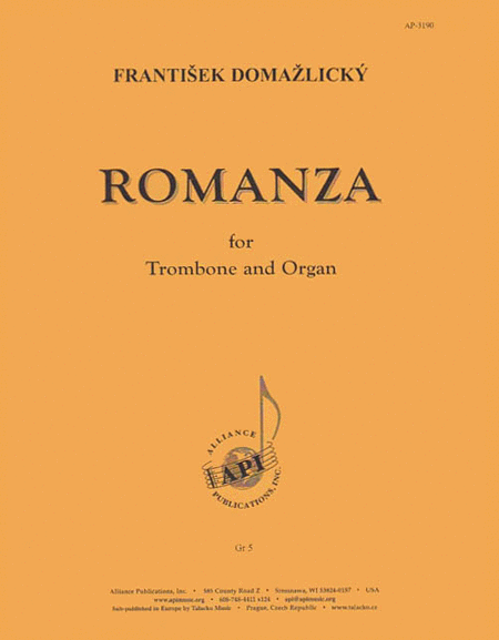 Romanza For Trombone And Organ - Doma'licky