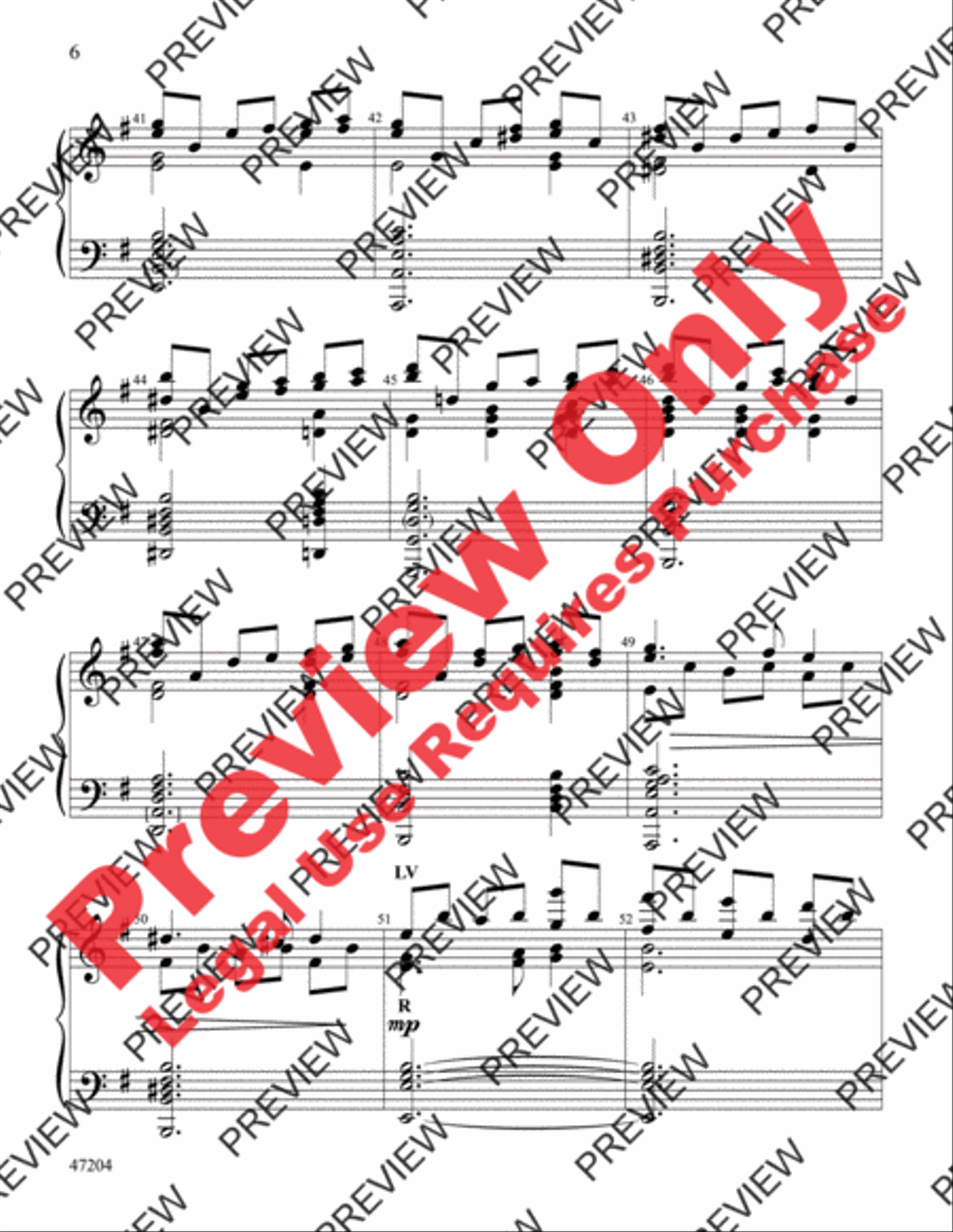 What Child Is This? Handbell Choir scores gallery preview page 6