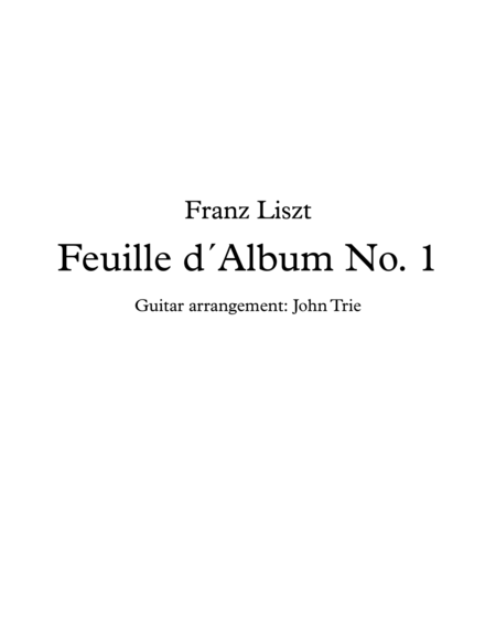 Feuille dAlbum No. 1 - tab image number null