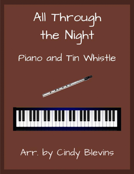 All Through the Night, Piano and Tin Whistle (D) image number null
