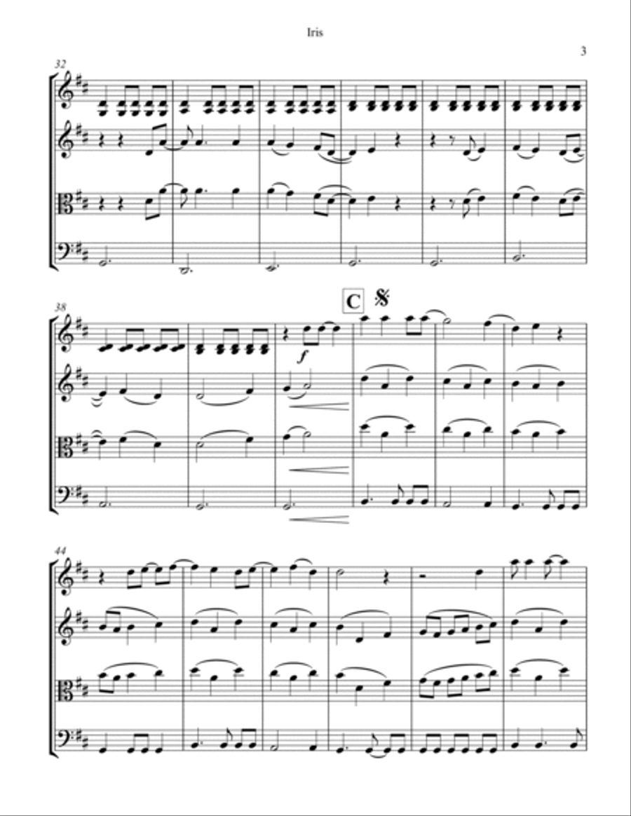 Iris Iris String Trio scores gallery preview page 3