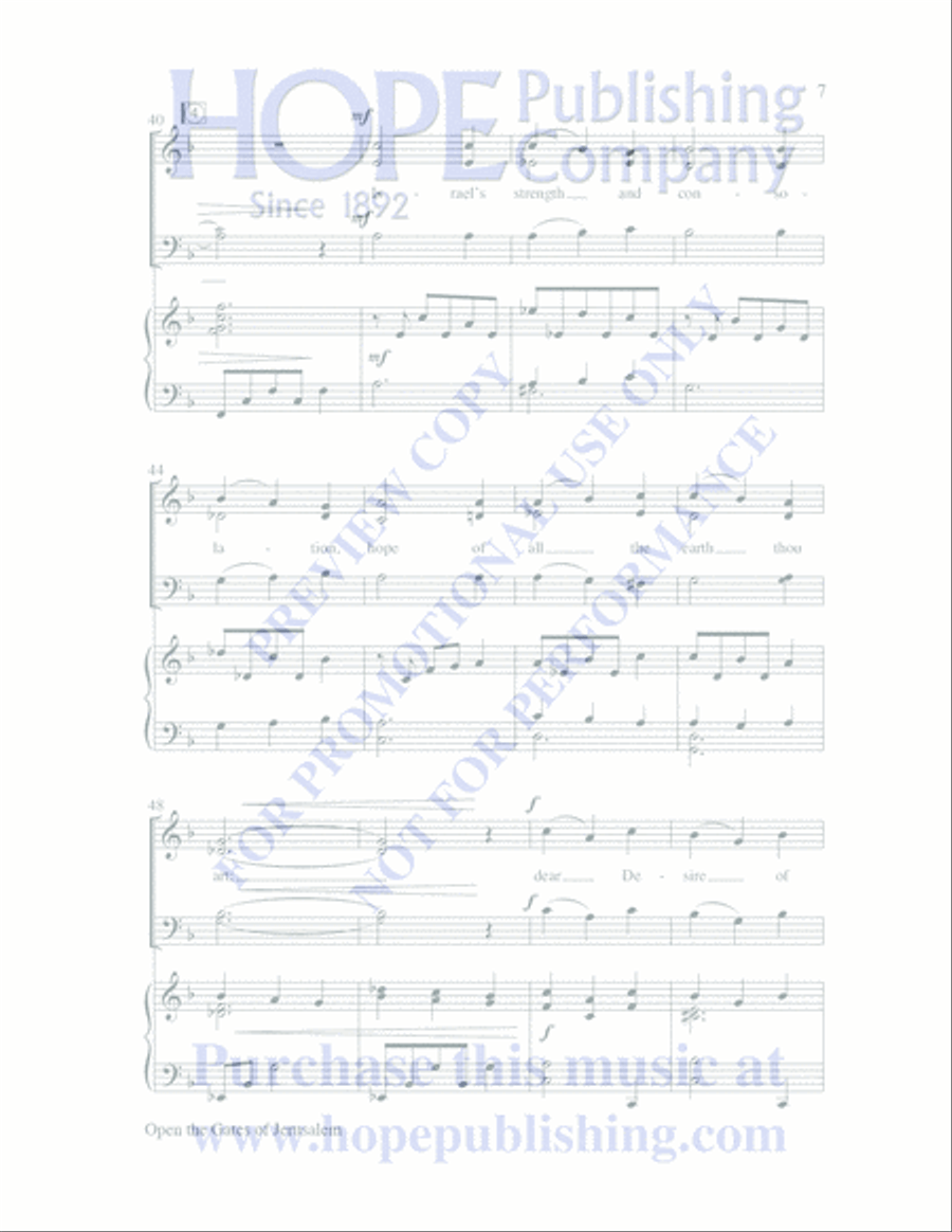 The Seven Last Days 4-Part scores gallery preview page 10