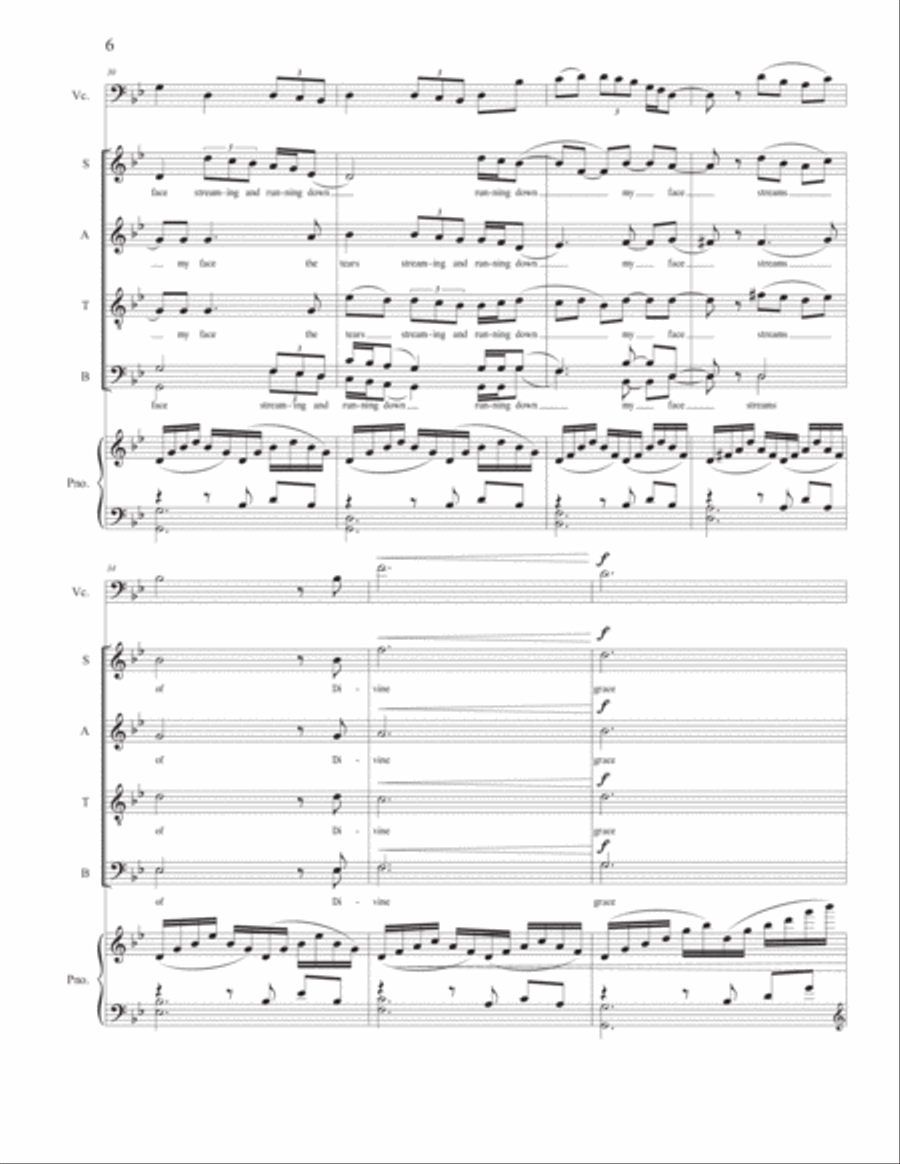 My Freedom Is Coming 4-Part scores gallery preview page 6
