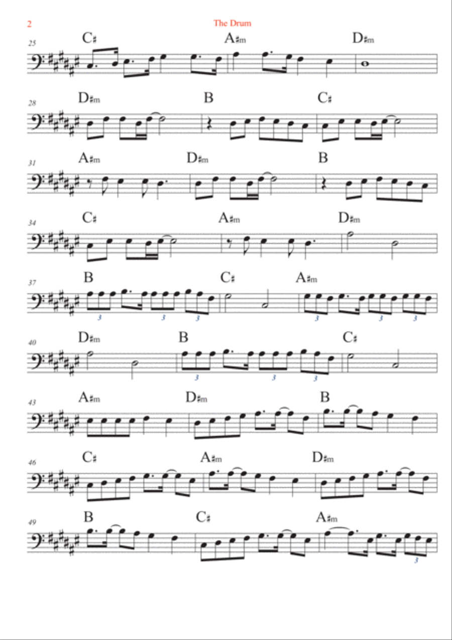 The Drum Percussion scores gallery preview page 2