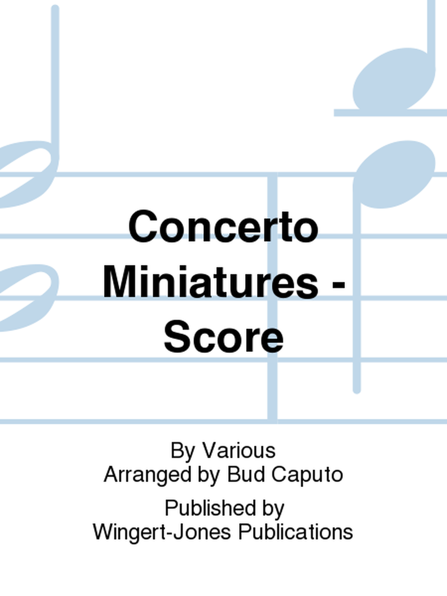 Concerto Miniatures image number null