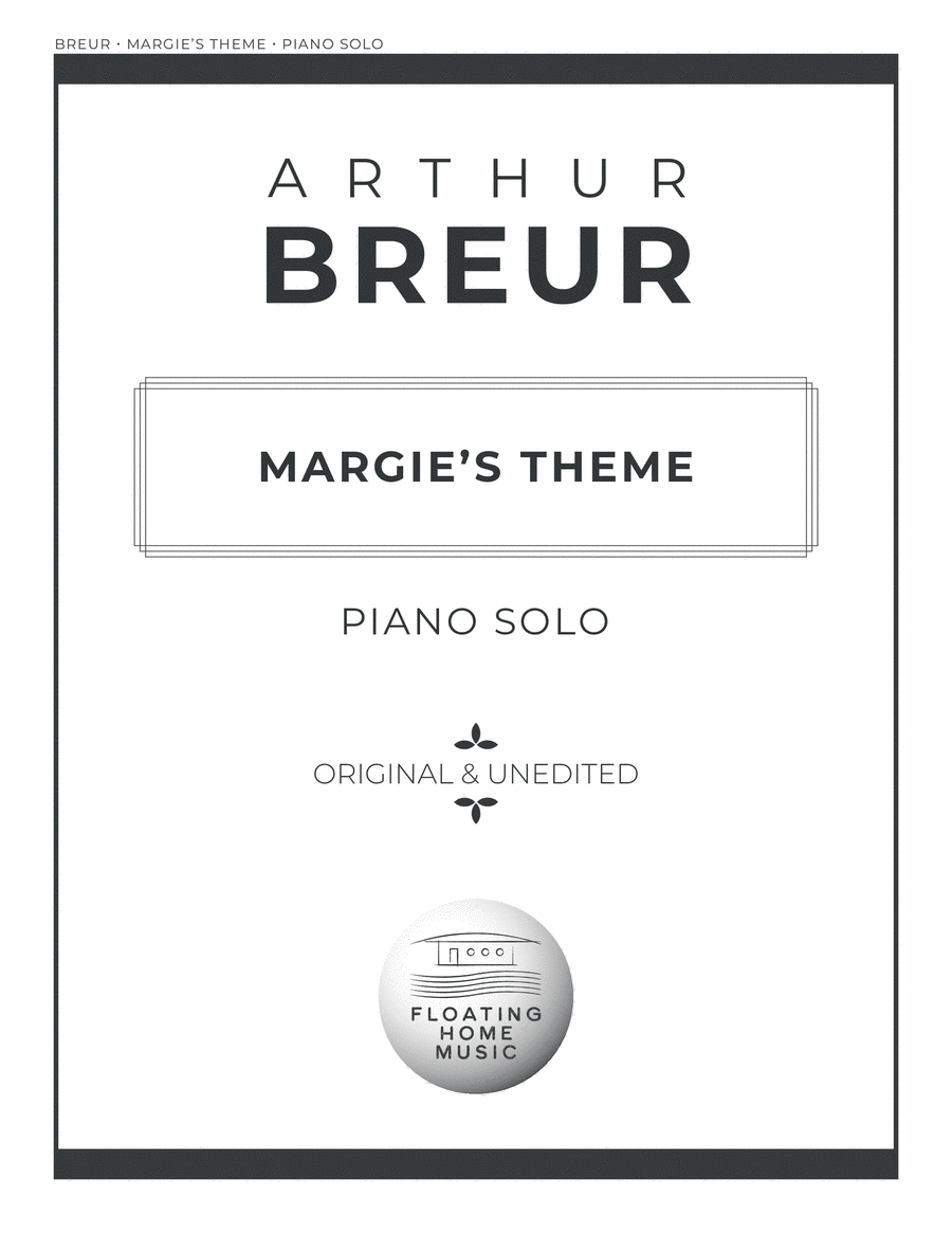 Margie's Theme - Piano Solo image number null