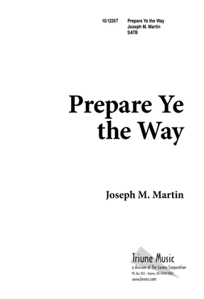 Book cover for Prepare Ye The Way