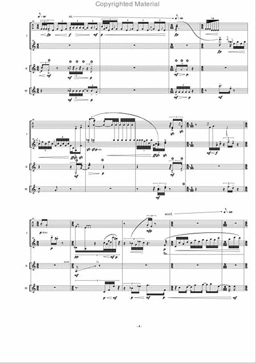 Quatre jardins Zen School and Community scores gallery preview page 6
