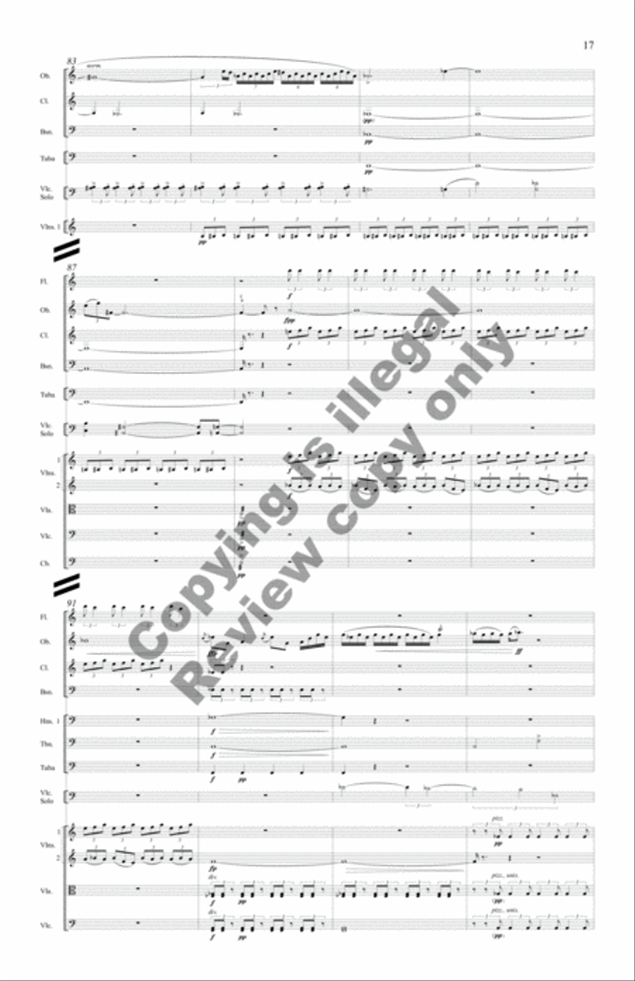 Legends of Kintamani (Additional Orchestra Score) Score scores gallery preview page 12