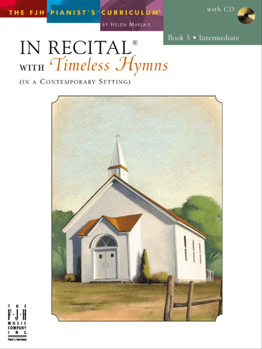 In Recital with Timeless Hymns, Book 5 Piano Method scores gallery preview page 1