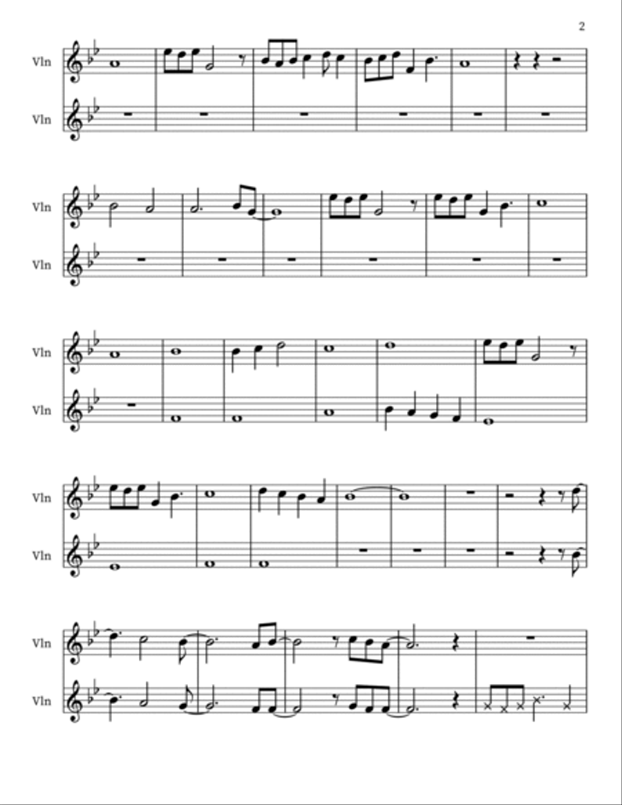 All Of Me Violin scores gallery preview page 2