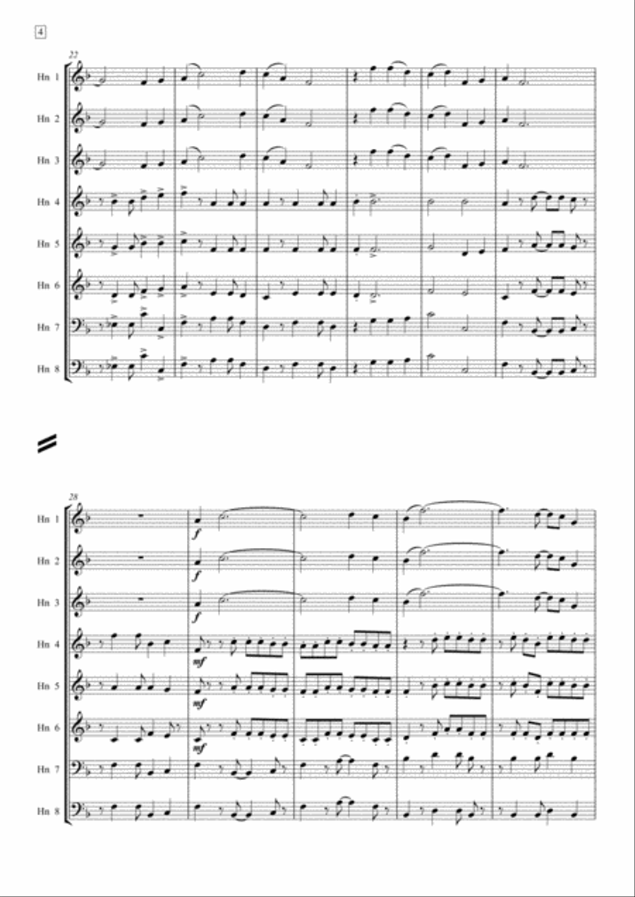 The Magnificent Seven The Magnificent Seven Brass Ensemble scores gallery preview page 4