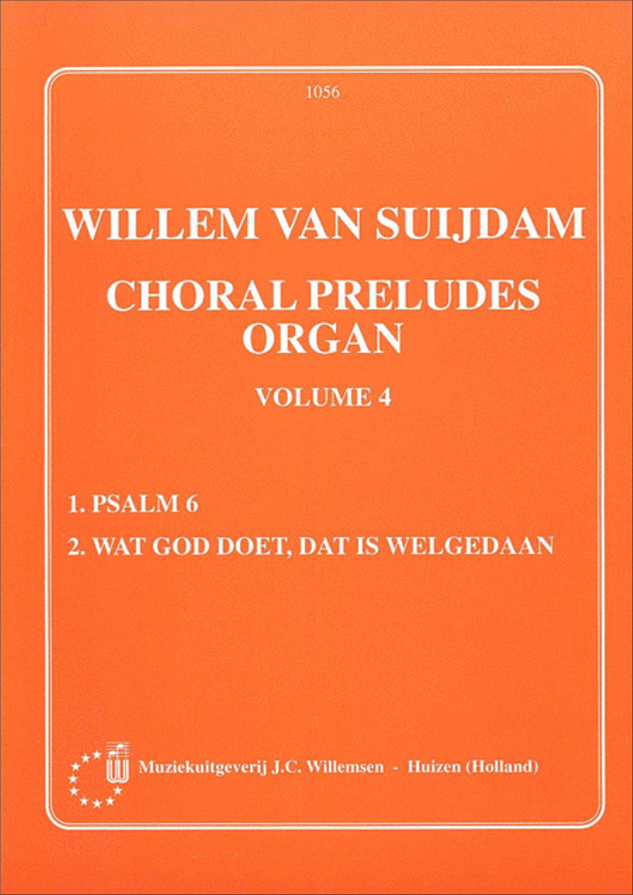 Choral Preludes 4 Organ scores gallery preview page 1