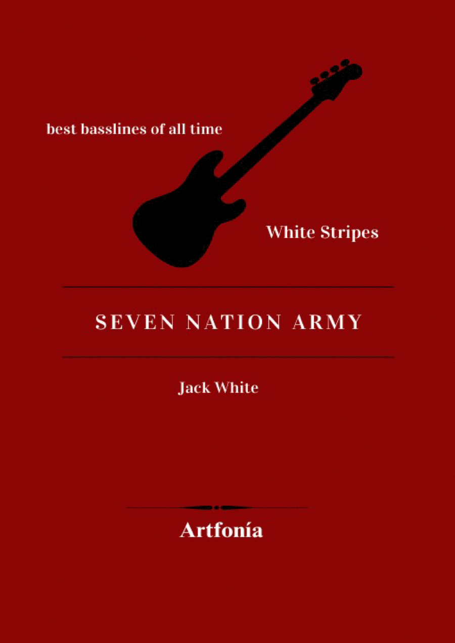 Seven Nation Army Bass Guitar scores gallery preview page 1
