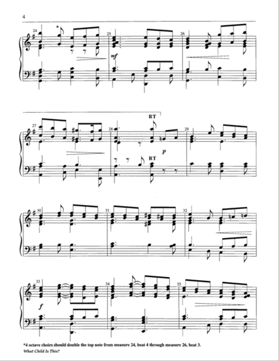 What Child is This? 5-Octaves scores gallery preview page 9