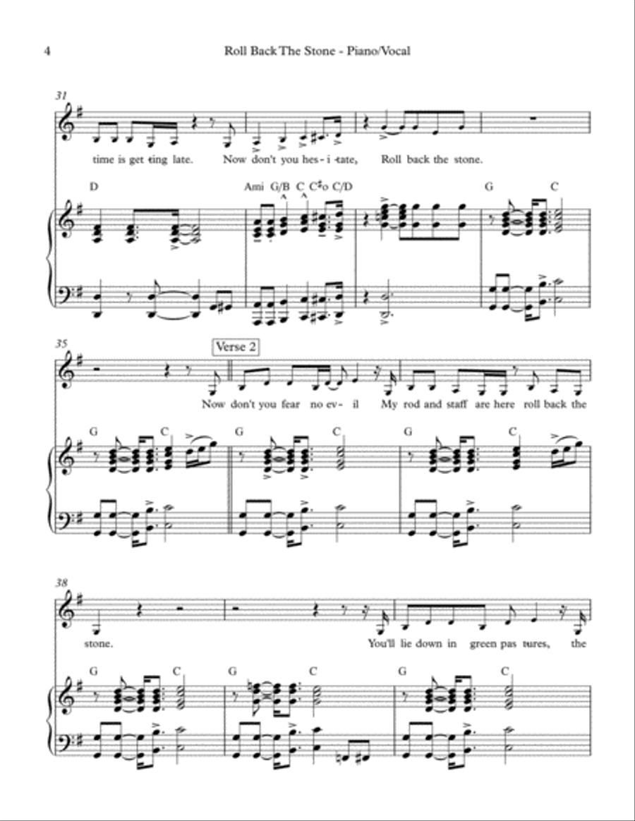 Roll Back The Stone Voice scores gallery preview page 4