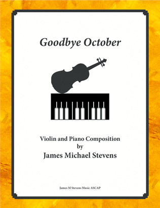 Goodbye October - Violin & Piano