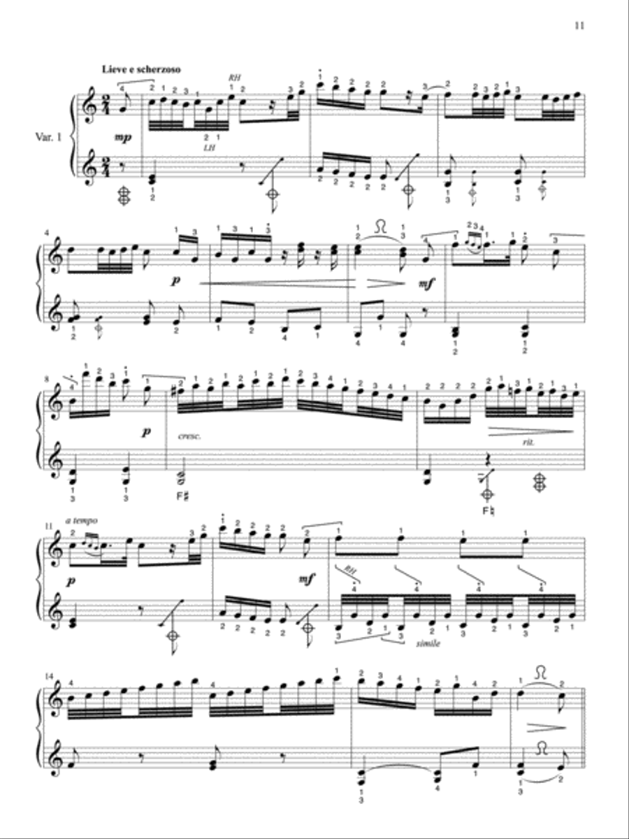 Suzuki Harp School, Volume 4 Harp scores gallery preview page 9