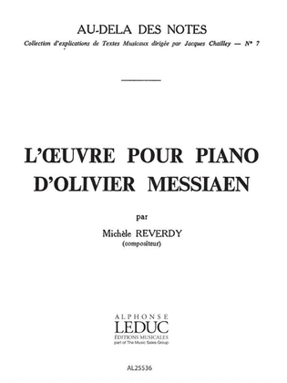 L'oeuvre Pour Piano D'olivier Messiaen (book)