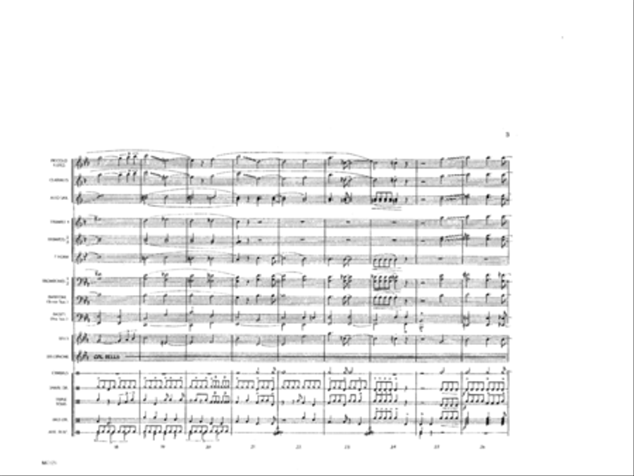 Salute To Glenn Miller Salute To Glenn Miller Marching Band scores gallery preview page 4