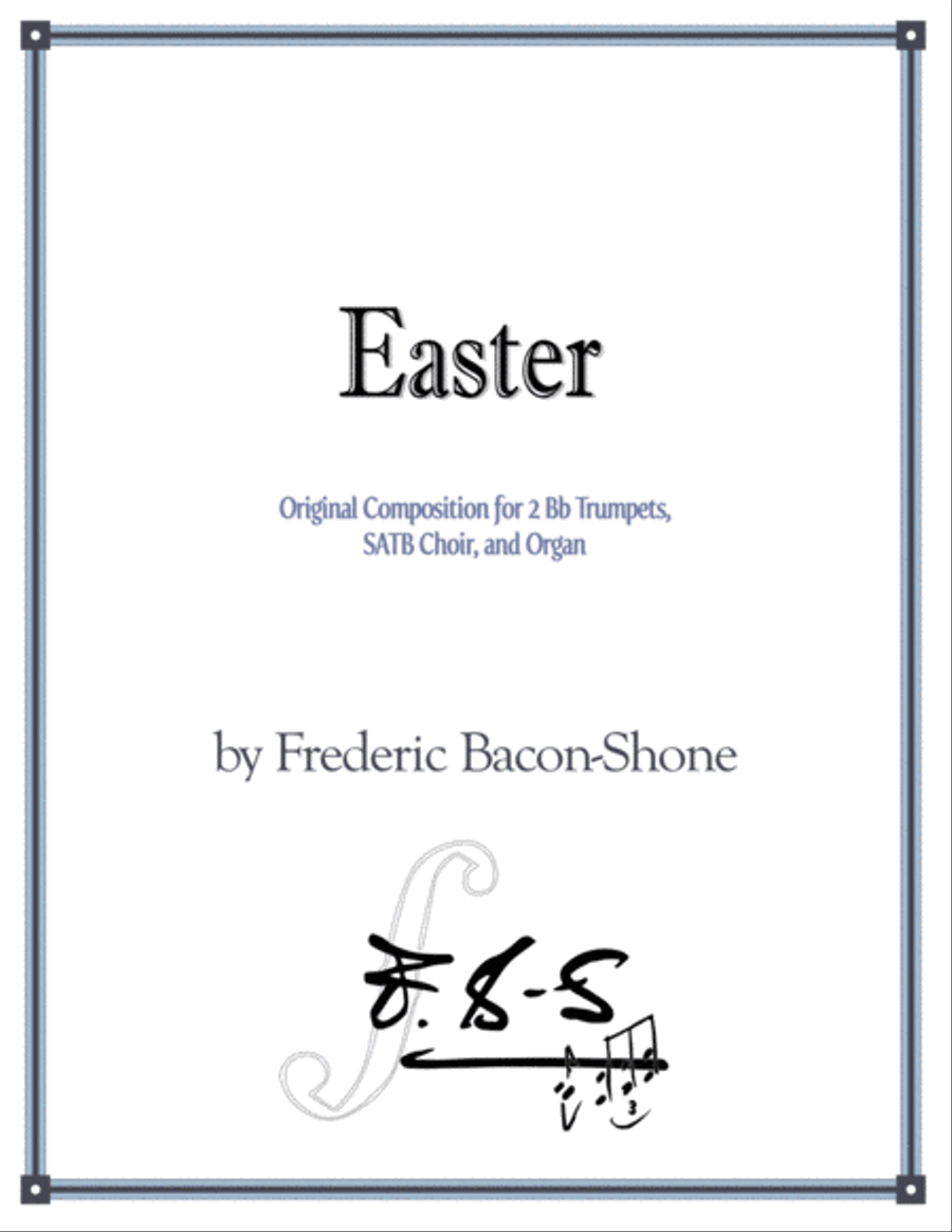 Easter 4-Part scores gallery preview page 1