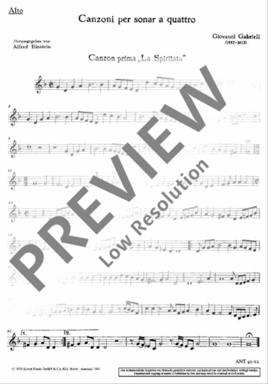 Canzoni Piano scores gallery preview page 2