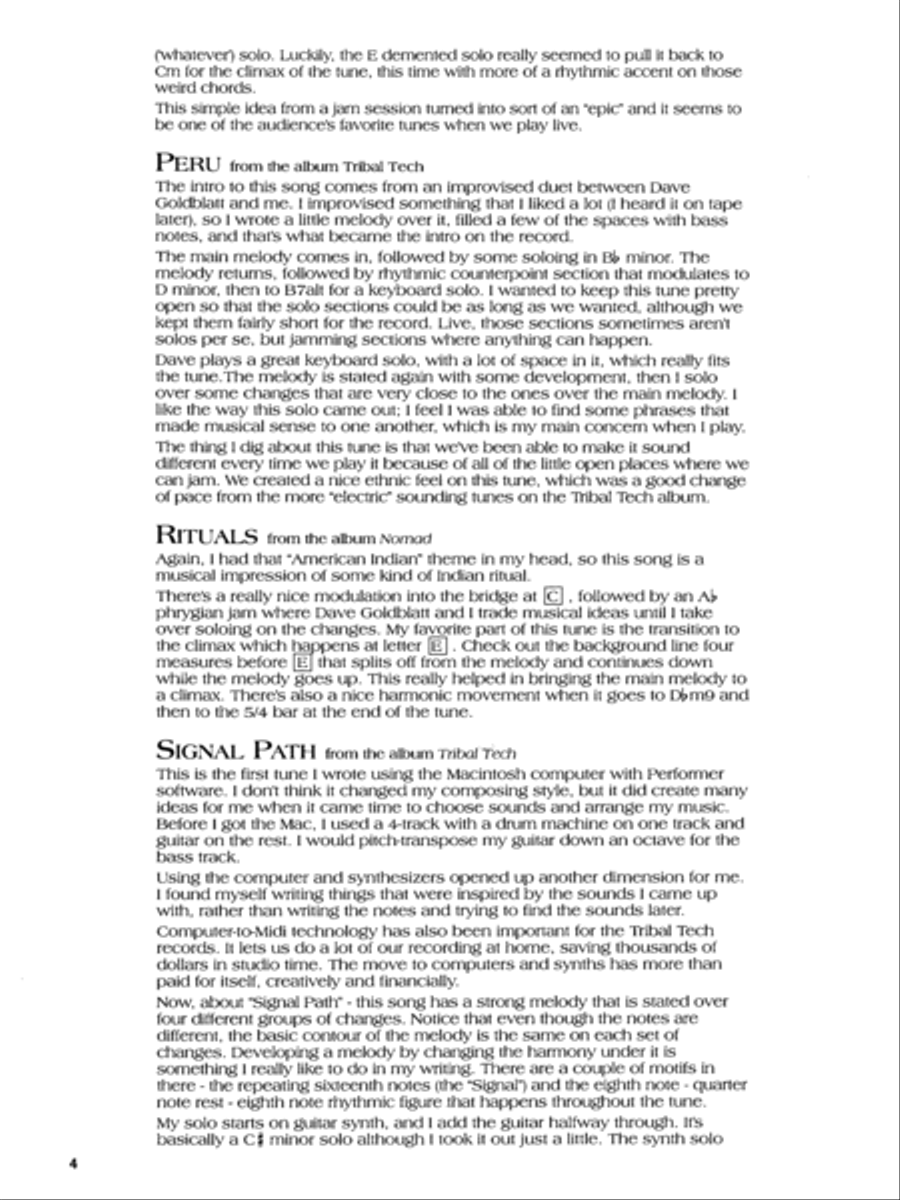 The Scott Henderson Guitar Book Electric Guitar scores gallery preview page 5