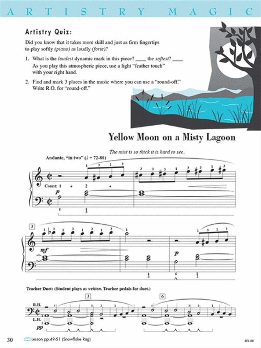 Piano Adventures Level 3A - Technique & Artistry Book (2nd Edition)
