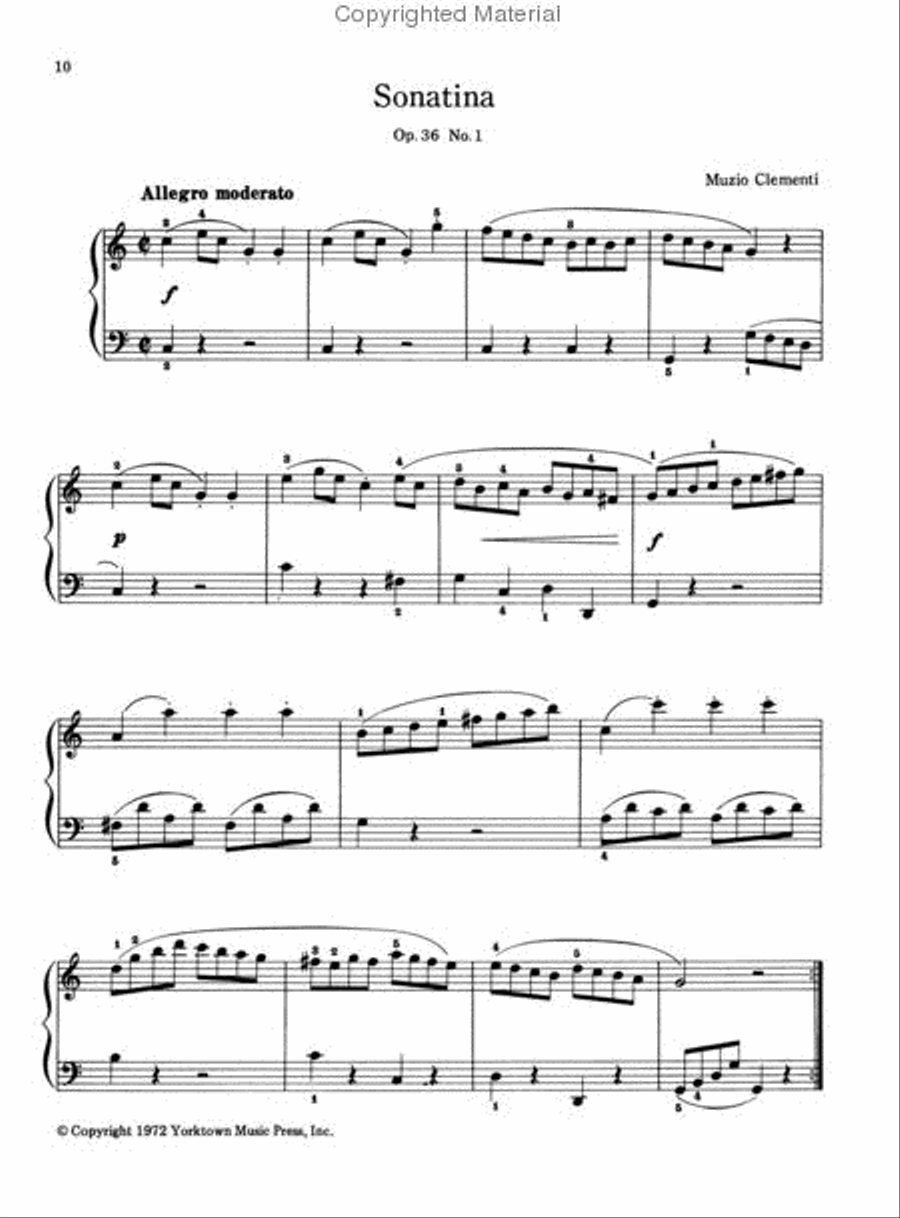 The Joy of Sonatinas Piano Solo scores gallery preview page 3