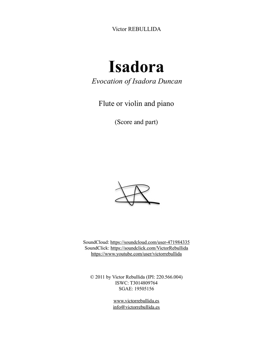 Isadora Flute Solo scores gallery preview page 2