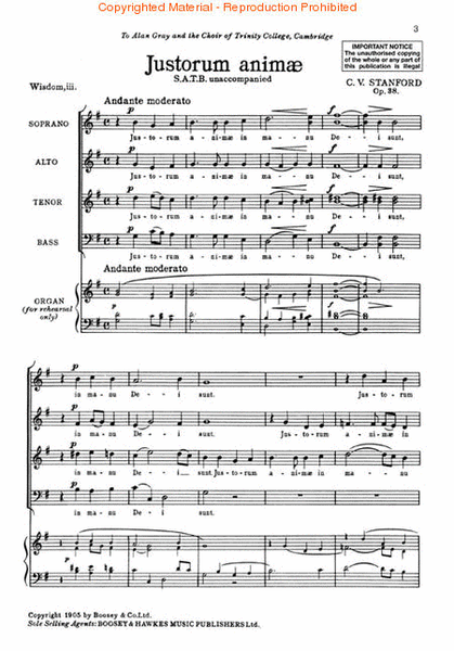 Three Motets, Op. 38