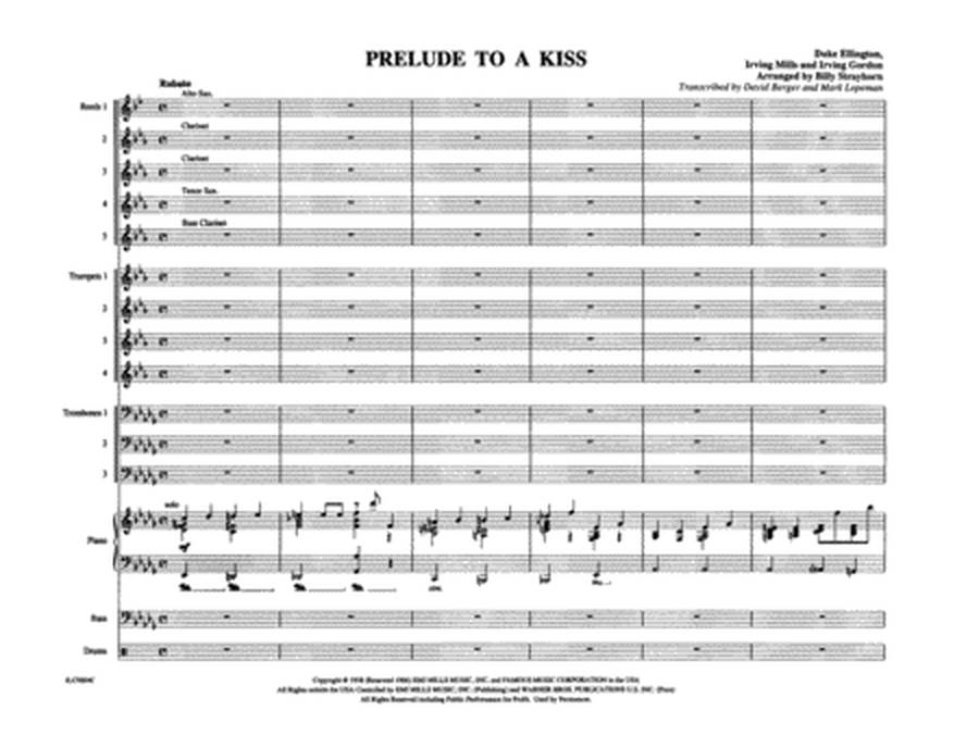 Prelude to a Kiss: Score