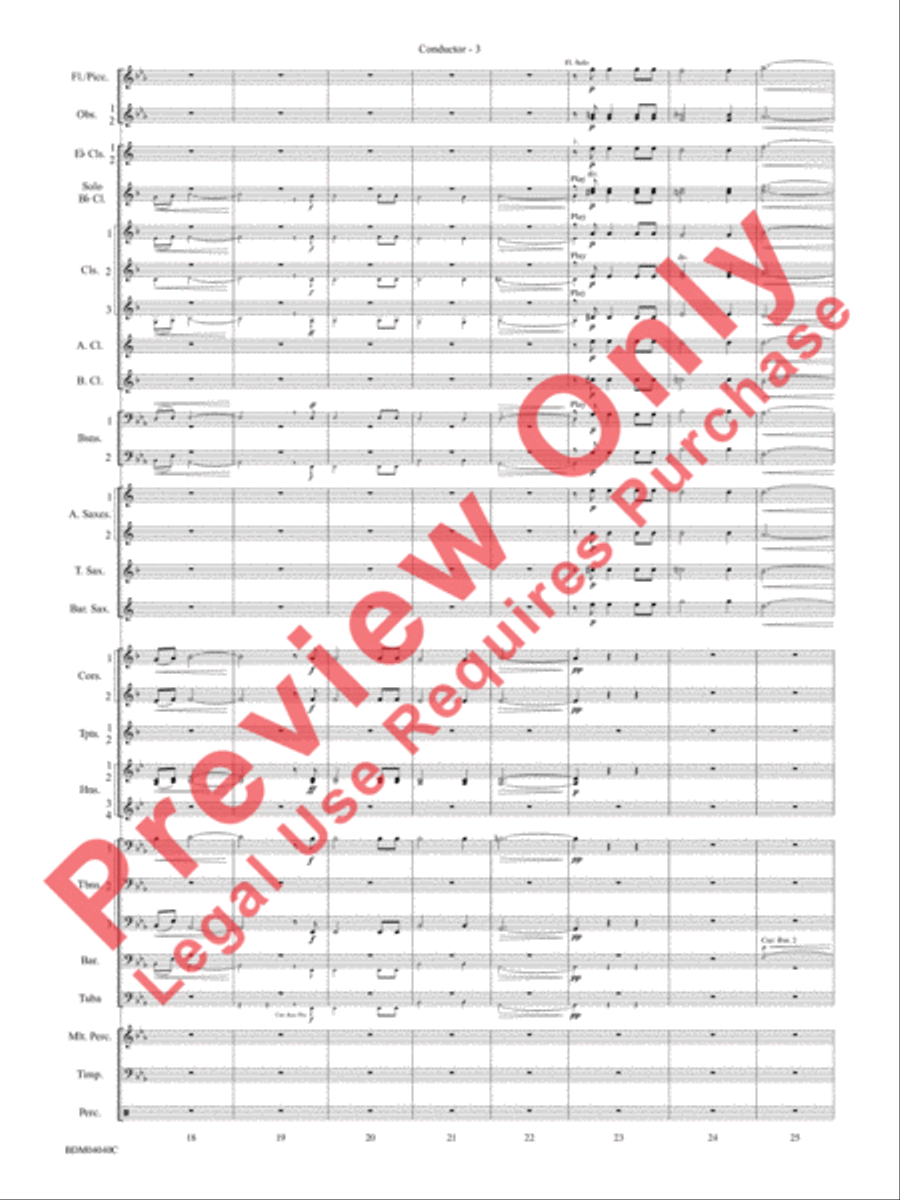 Overture 1812 Overture 1812 Concert Band scores gallery preview page 4