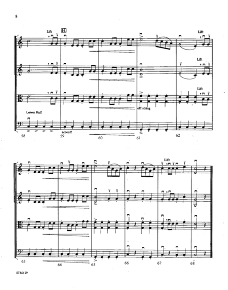 Der Freischutz: Chorus of the Huntsmen Choir scores gallery preview page 7