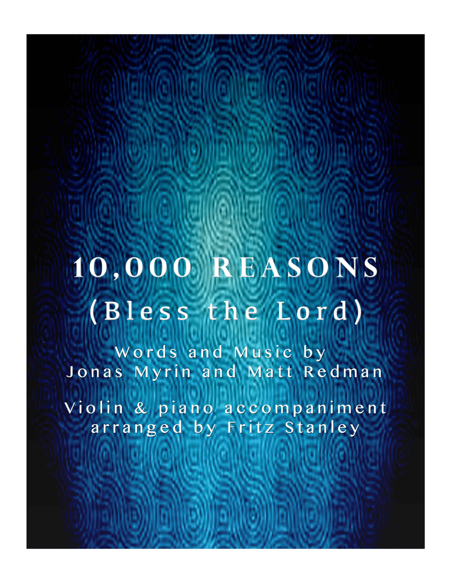 10,000 Reasons (Bless The Lord) Violin Solo scores gallery preview page 1